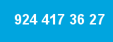 924 417 36 27 924 417 36 27